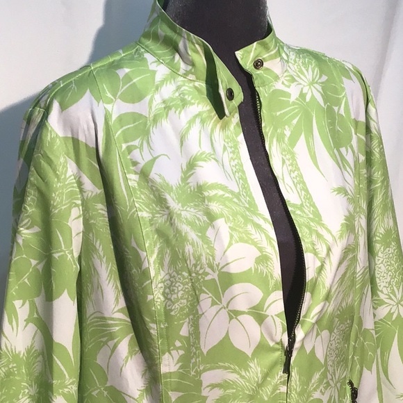 Additions by Chico’s tropical jacket size 1 - Picture 2 of 9